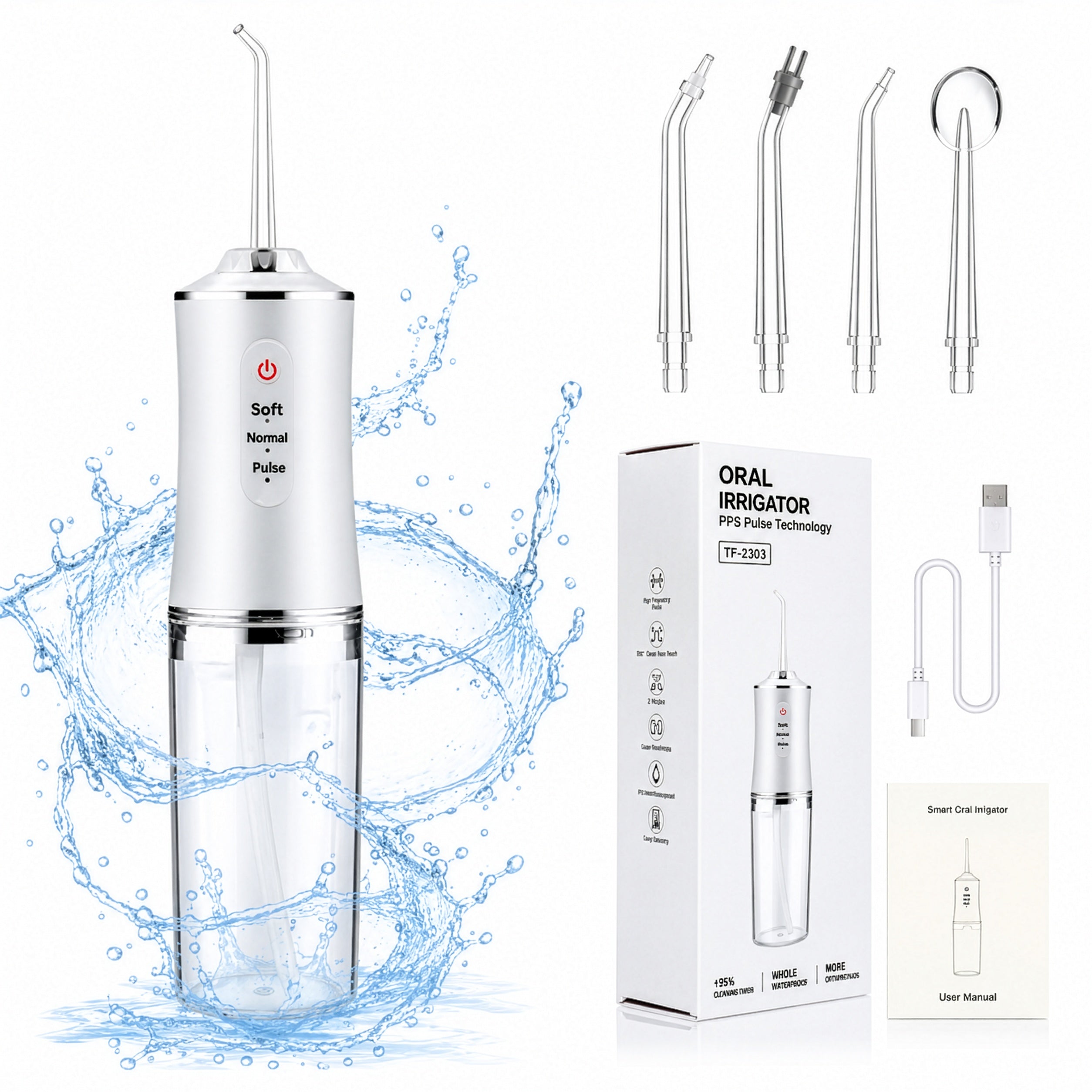 PureJet Portable Water Flosser